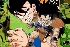 Affiche annonçant le début de l'arc Saiyan pour l'édition FullColor de Dragon Ball