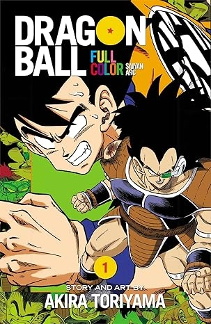 Jaquette du tome 1 de l'arc Saiyan de l'édition FullColor de Dragon Ball